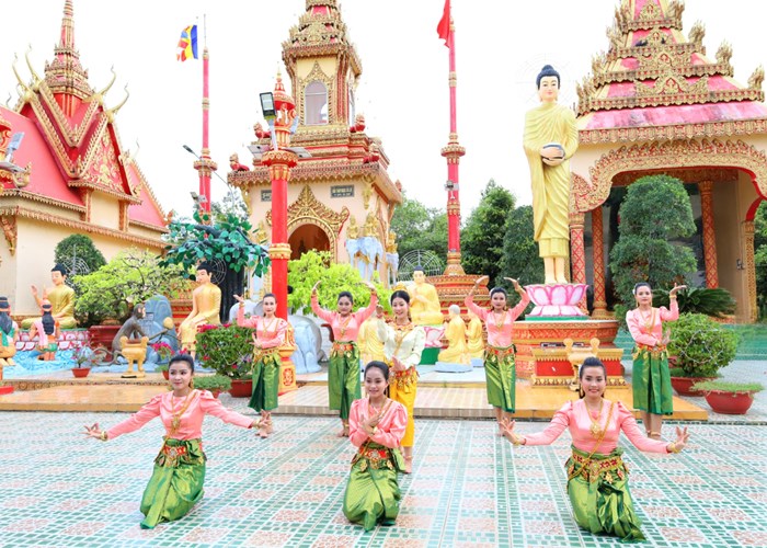 Vườn nhãn và chùa Xiêm Cán ở Bạc Liêu: Không gian trải nghiệm văn hóa bản địa độc đáo - Anh 6