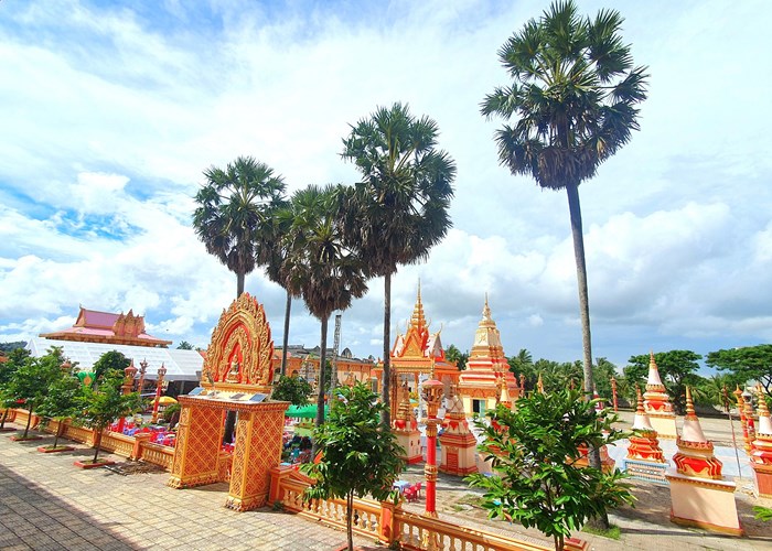 Vườn nhãn và chùa Xiêm Cán ở Bạc Liêu: Không gian trải nghiệm văn hóa bản địa độc đáo - Anh 10