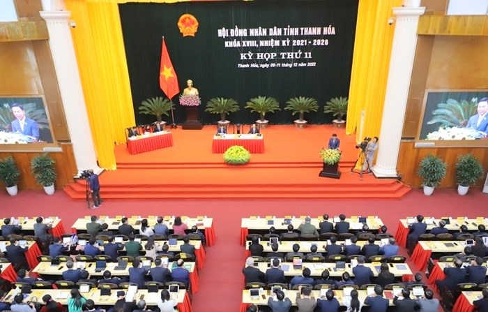Khai mạc Kỳ họp thứ 11, HĐND tỉnh Thanh Hóa khóa XVIII - Anh 1