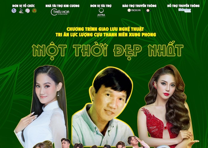 Sinh viên văn hóa tổ chức sự kiện tri ân cựu Thanh niên xung phong và gây quỹ bệnh nhân ung thư - Anh 3