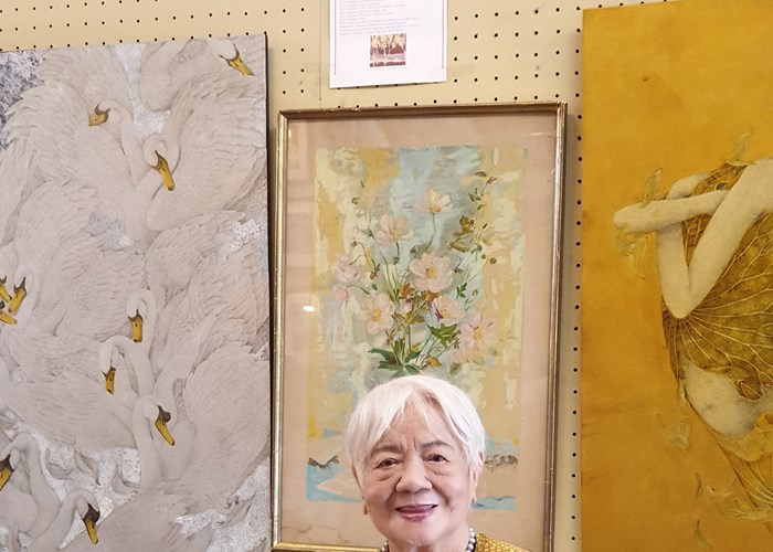 “Thiếu nữ tuổi 93” giao lưu cách “giữ lửa tuổi thanh xuân” - Anh 2