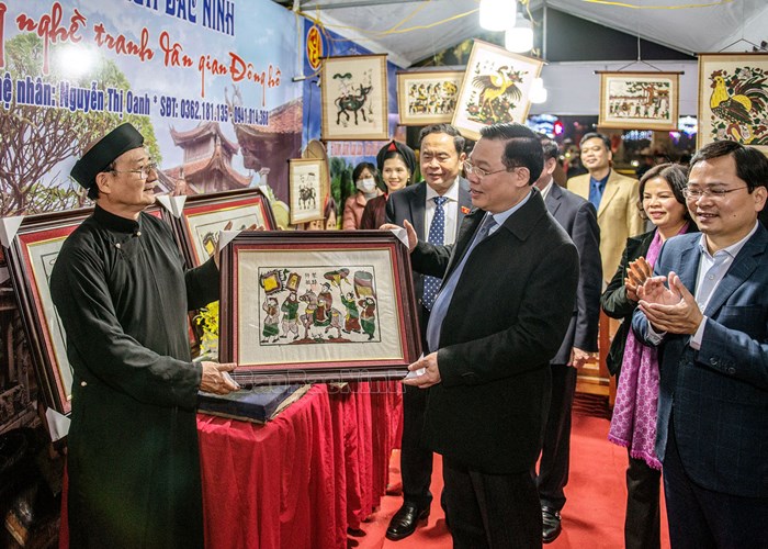 Trình diễn Dân ca Quan họ chào mừng  Hội  thảo Văn hóa năm 2022 - Anh 2