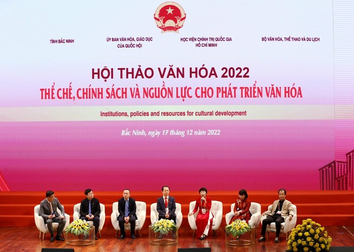 Tìm giải pháp then chốt cho thể chế, chính sách và nguồn lực phát triển công nghiệp văn hoá - Anh 1