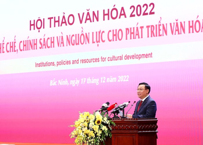 Tập trung đảm bảo nguồn lực cho phát triển văn hóa - Anh 1