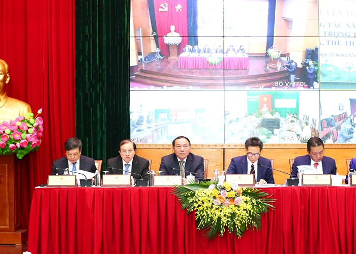 Phó Thủ tướng Vũ Đức Đam: “Chuẩn bị đủ điều kiện để đầu tư những công trình văn hoá lớn, mang tầm vóc của dân tộc...