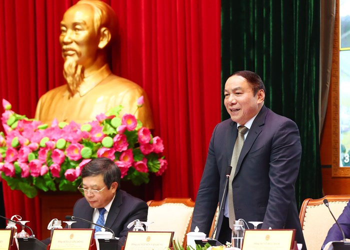 Phó Thủ tướng Vũ Đức Đam: “Chuẩn bị đủ điều kiện để đầu tư những công trình văn hoá lớn, mang tầm vóc của dân tộc...