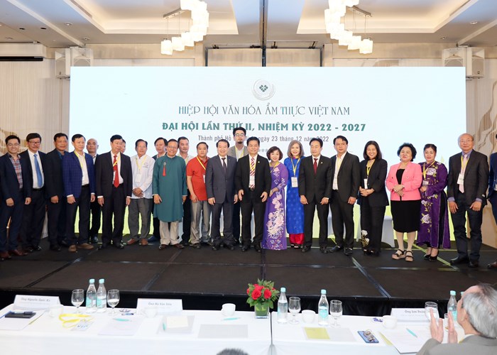 Đại hội Hiệp hội Văn hóa ẩm thực Việt Nam nhiệm kỳ 2022-2027 - Anh 1