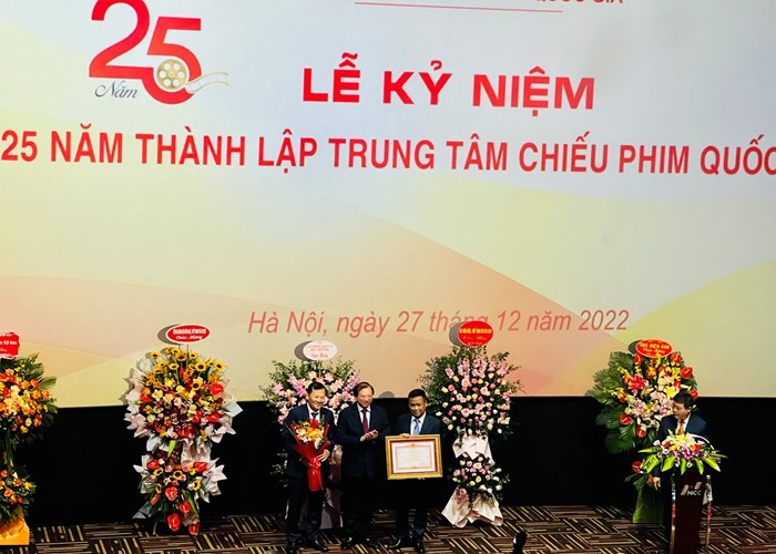 Trung tâm Chiếu phim quốc gia kỷ niệm 25 năm thành lập: Khẳng định uy tín, thương hiệu với khán giả trong nước và quốc tế - Anh 1