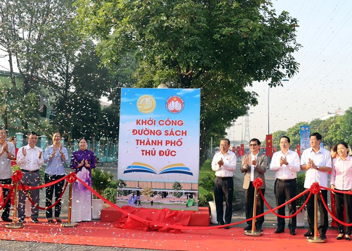 TP.HCM: Khởi công xây dựng “Đường sách thành phố Thủ Đức” - Anh 1
