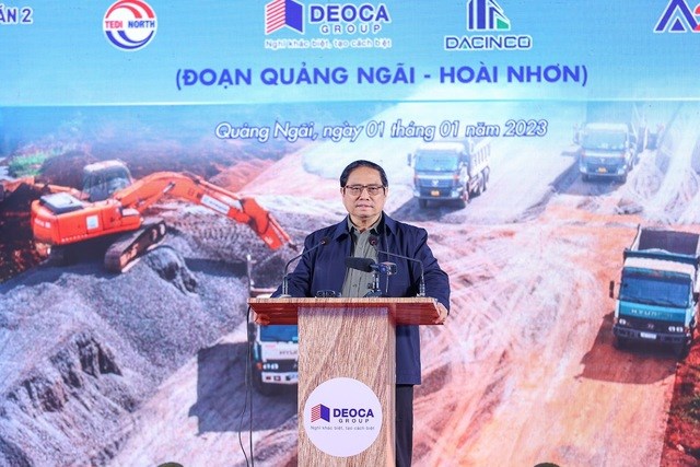 Thủ tướng phát lệnh khởi công đồng loạt 12 dự án cao tốc Bắc-Nam - Anh 1