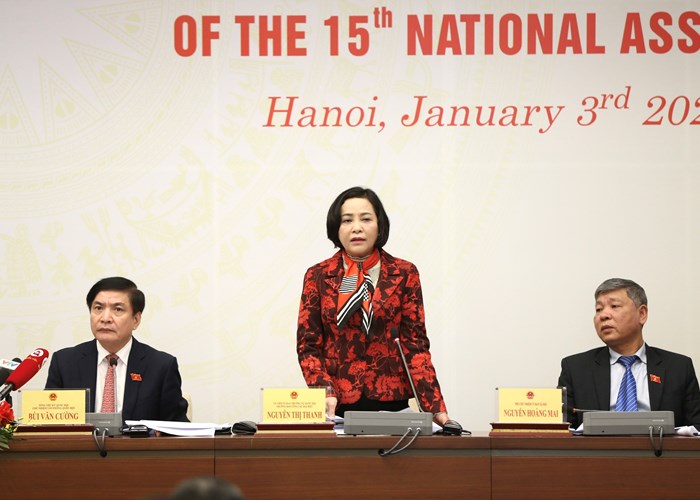 Kỳ họp bất thường lần thứ hai, Quốc hội Khóa XV: Xem xét, quyết định những vấn đề cấp bách, cần thiết - Anh 3