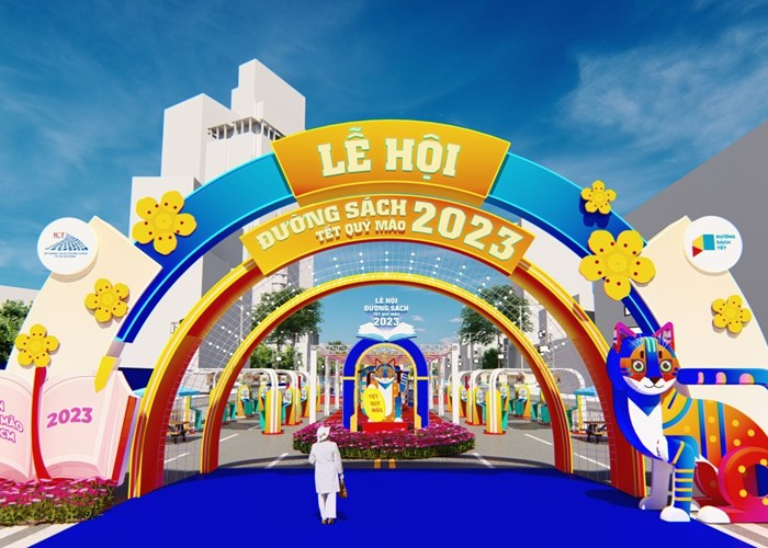Lễ hội Đường sách Tết Quý Mão năm 2023 diễn ra trong 8 ngày - Anh 1