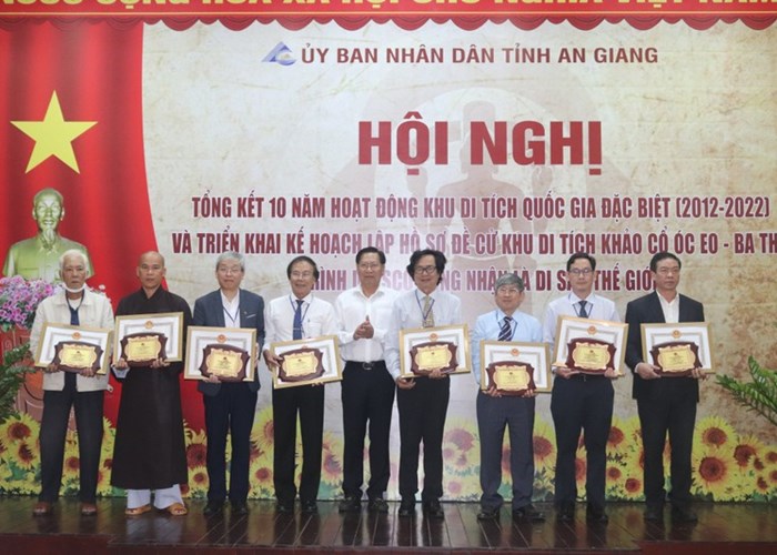 An Giang trình UNESCO ghi danh Khu Di tích khảo cổ Óc Eo - Ba Thê là Di sản thế giới - Anh 1