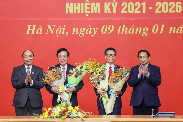 Công bố quyết định bổ nhiệm hai Phó Thủ tướng Chính phủ - Anh 2