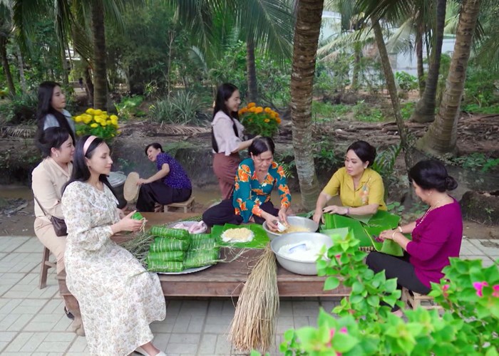 Dàn diễn viên kỳ cựu hội ngộ trong phim truyền hình “Ăn Tết miệt vườn” - Anh 2