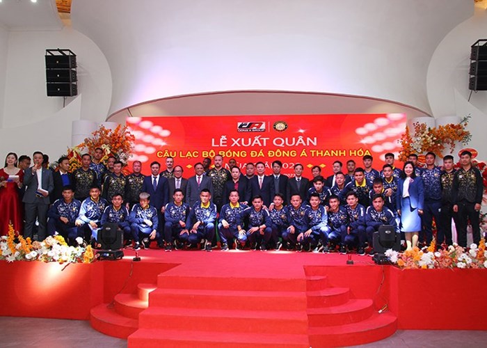 CLB bóng đá Đông Á Thanh Hóa xuất quân mùa giải 2023 - Anh 1