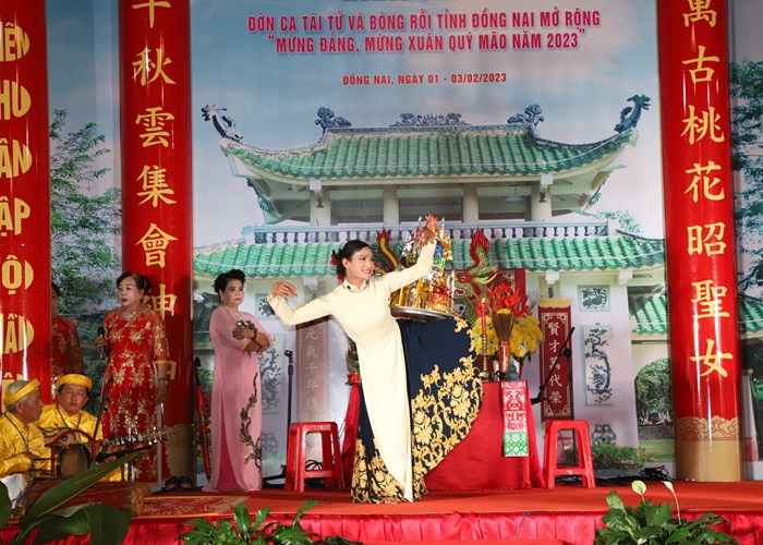 Liên hoan Đờn ca tài tử và Bóng rỗi tỉnh Đồng Nai mở rộng - Anh 3