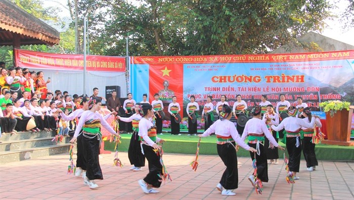 Lễ hội Mường Đòn xứ Thanh: Tôn vinh nét đẹp văn hóa truyền thống người Mường - Anh 2