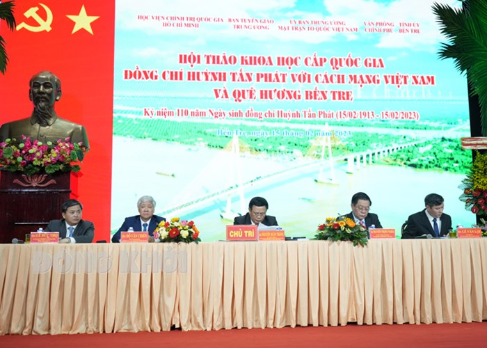 Đồng chí Huỳnh Tấn Phát với cách mạng Việt Nam và quê hương Bến Tre - Anh 1