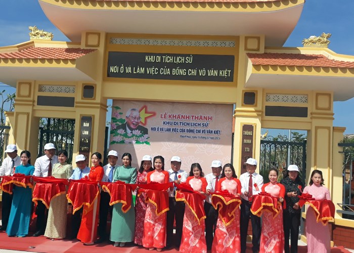 Khánh thành di tích “Nơi ở và làm việc của đồng chí Võ Văn Kiệt” - Anh 1