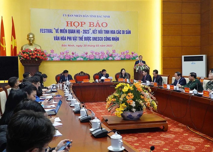 Festival “Về miền Quan họ-2023”: Kết nối tinh hoa các di sản văn hóa phi vật thể được UNESCO ghi danh - Anh 2