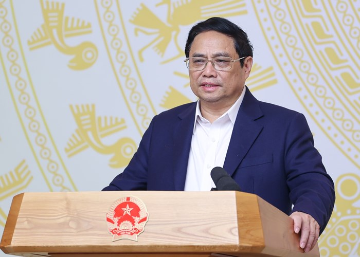 Thủ tướng: Giải ngân vốn đầu tư công là nhiệm vụ chính trị quan trọng hàng đầu năm 2023 - Anh 1