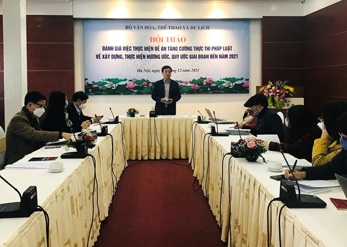 Xây dựng Nghị định về xây dựng và thực hiện hương ước, quy ước của cộng đồng dân cư - Anh 1