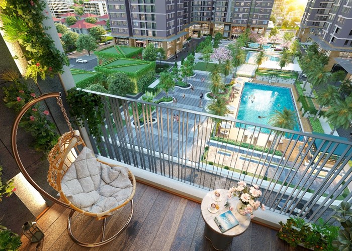 Sống cùng thiên nhiên ngay trong căn hộ nội đô Hanoi Melody Residences - Anh 1