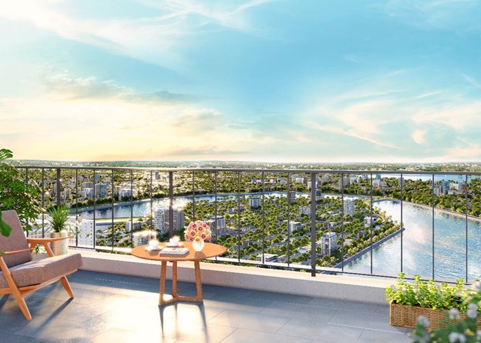 Sống cùng thiên nhiên ngay trong căn hộ nội đô Hanoi Melody Residences - Anh 2