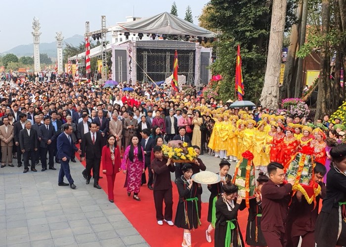 Vĩnh Phúc: Khai mạc Lễ hội Tây Thiên xuân Quý Mão 2023 - Anh 1