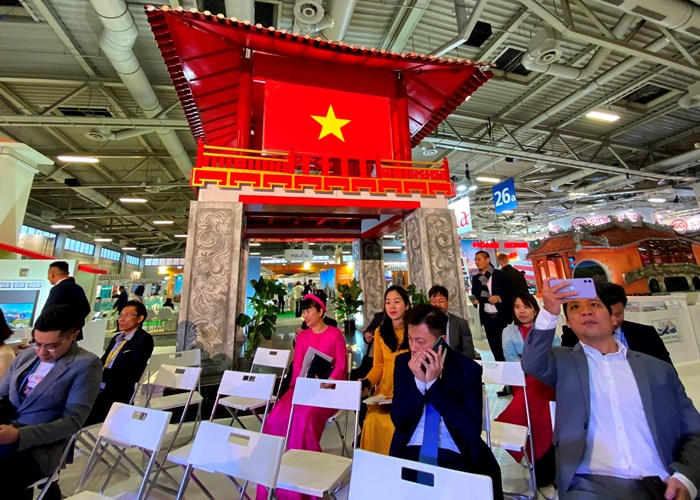 Khai trương gian hàng chung Việt Nam tại Hội chợ ITB (Đức) 2023 - Anh 1