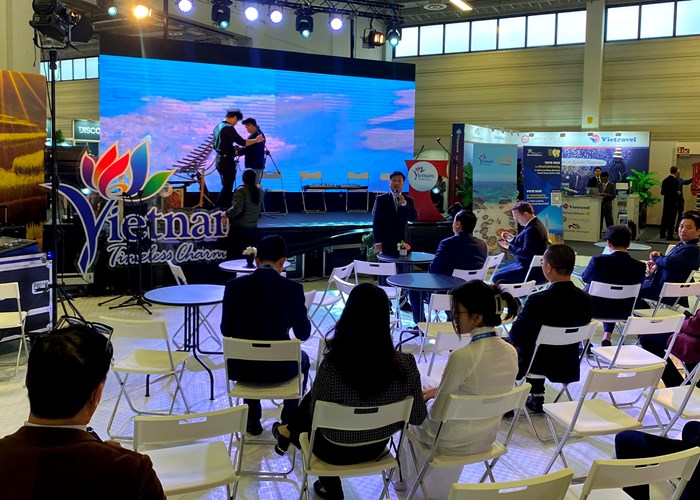 Khai trương gian hàng chung Việt Nam tại Hội chợ ITB (Đức) 2023 - Anh 4
