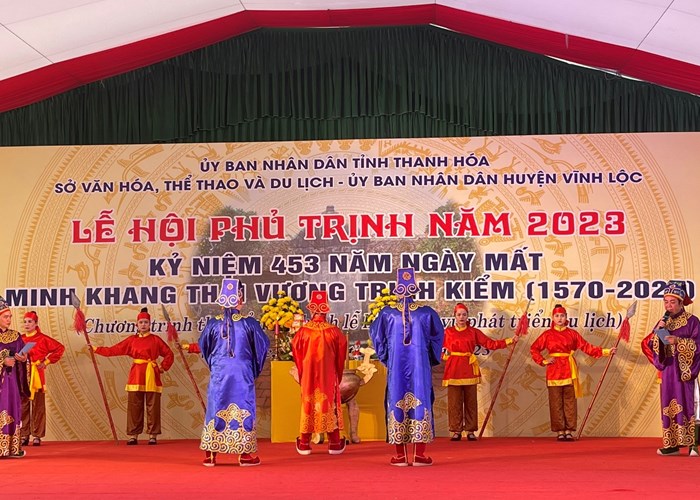 Lễ hội Phủ Trịnh năm 2023 - Anh 1