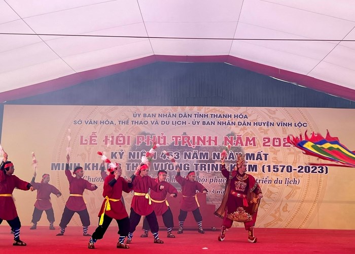 Lễ hội Phủ Trịnh năm 2023 - Anh 2