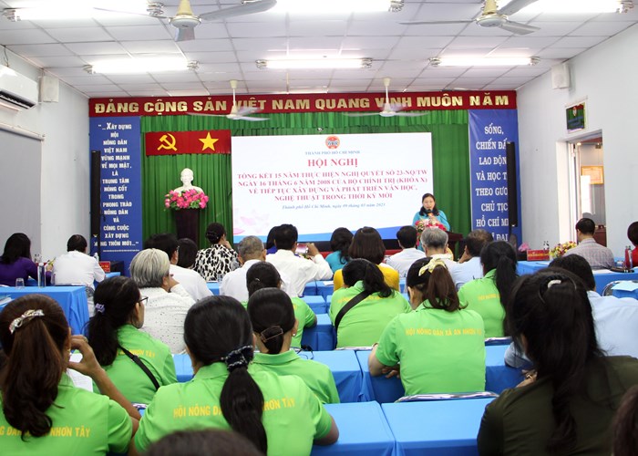 Hội Nông dân TP.HCM: Nhiều sân chơi văn học - nghệ thuật được duy trì và phát triển - Anh 1