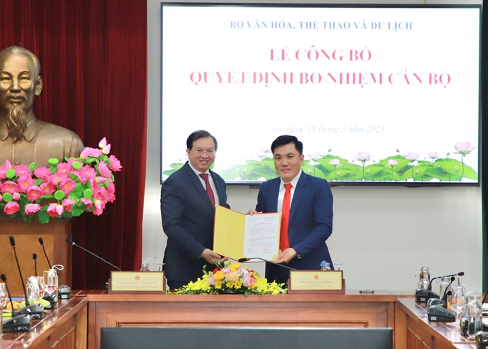 Ông Nguyễn Hữu Ngọc giữ chức Phó Chánh Văn phòng Bộ VHTTDL - Anh 1