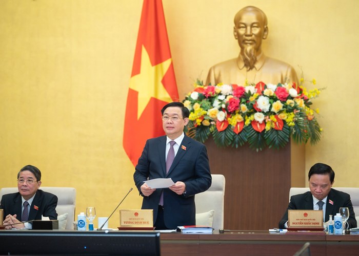 Khai mạc Phiên họp thứ 21 của Ủy ban Thường vụ Quốc hội - Anh 1