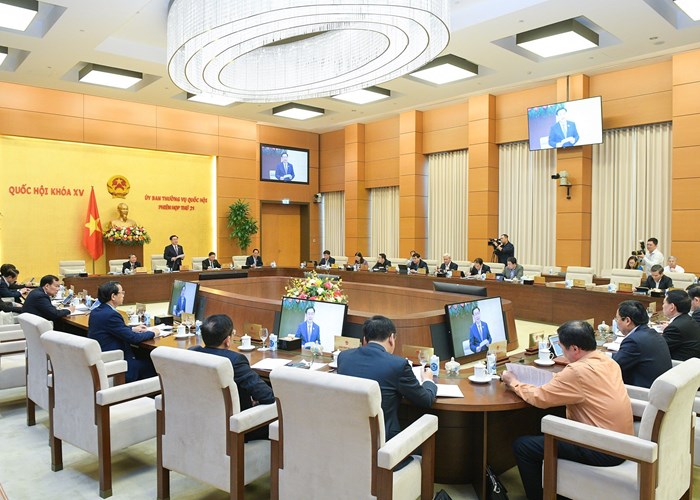 Khai mạc Phiên họp thứ 21 của Ủy ban Thường vụ Quốc hội - Anh 2