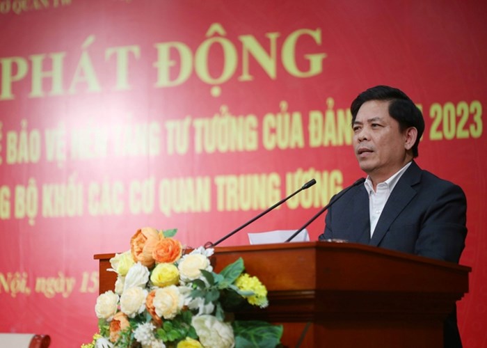 Đảng bộ Khối các cơ quan Trung ương: Phát động Cuộc thi chính luận về bảo vệ nền tảng tư tưởng của Đảng - Anh 1