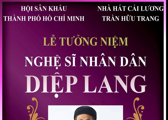 Hội Sân khấu TP.HCM sẽ tổ chức tưởng niệm NSND Diệp Lang - Anh 1