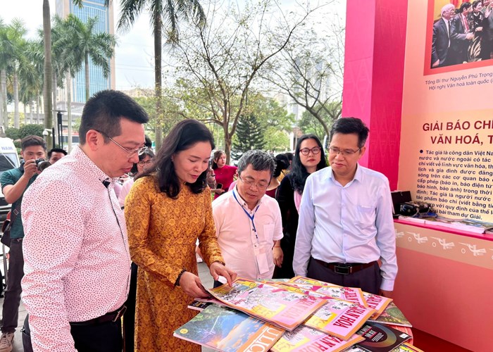 Khai mạc Hội Báo toàn quốc 2023: “Đoàn kết - Chuyên nghiệp - Văn hóa - Sáng tạo” - Anh 14