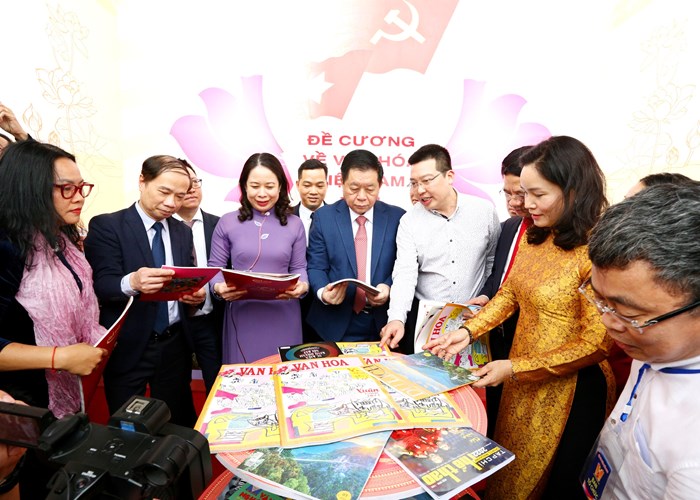 Khai mạc Hội Báo toàn quốc 2023: “Đoàn kết - Chuyên nghiệp - Văn hóa - Sáng tạo” - Anh 10