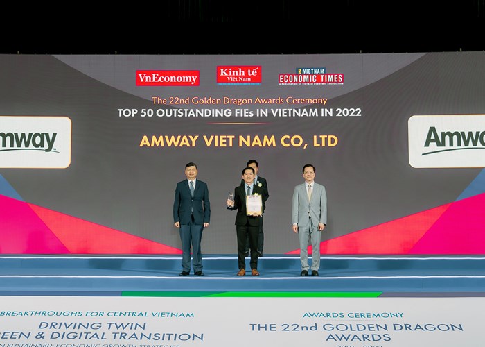 Amway Việt Nam được vinh danh là doanh nghiệp FDI tiên phong trong lĩnh vực chuyển đổi số - Anh 1
