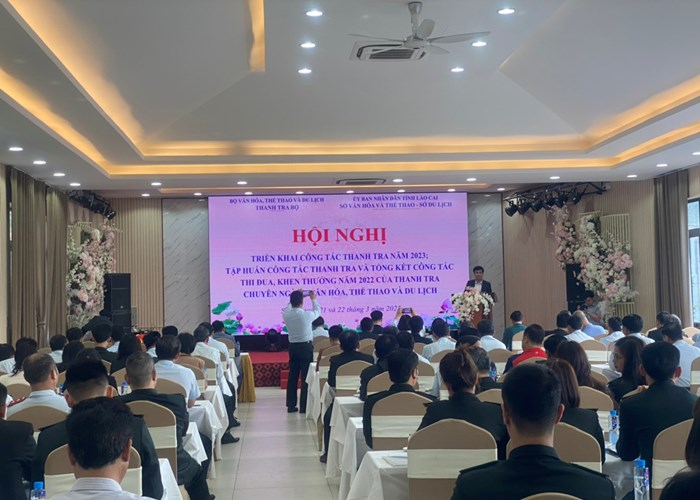 Hơn 1.100 đoàn thanh tra, kiểm tra chuyên ngành VHTTDL được triển khai trong năm 2022 - Anh 2