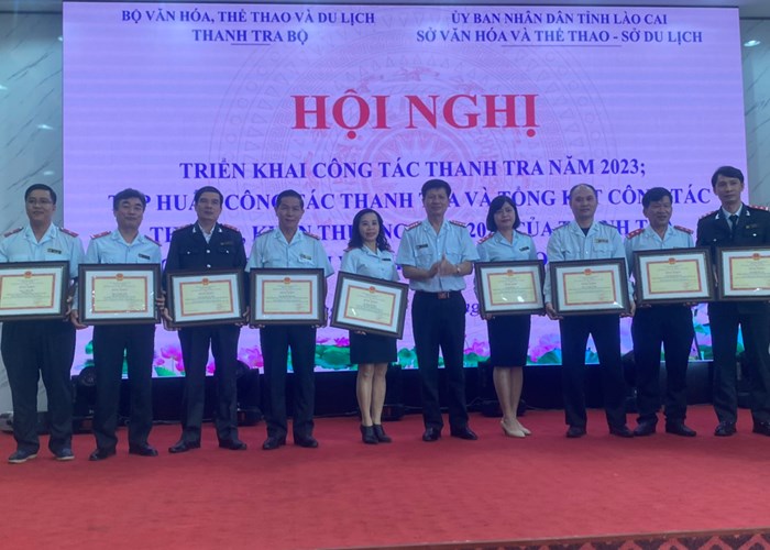 Hơn 1.100 đoàn thanh tra, kiểm tra chuyên ngành VHTTDL được triển khai trong năm 2022 - Anh 5