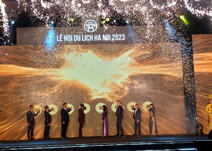 Khai mạc Lễ hội du lịch Hà Nội 2023 - Anh 1