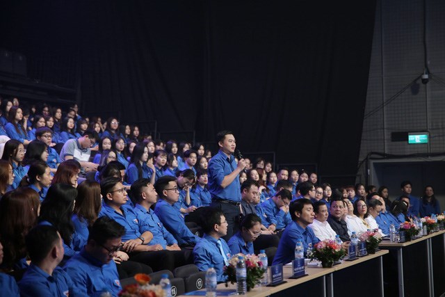 Bí thư Đảng ủy Khối các cơ quan Trung ương đối thoại với thanh niên - Anh 4