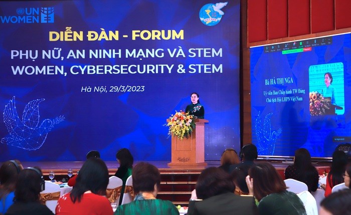 Khai mạc Diễn đàn quốc tế “Phụ nữ, An ninh mạng và STEM