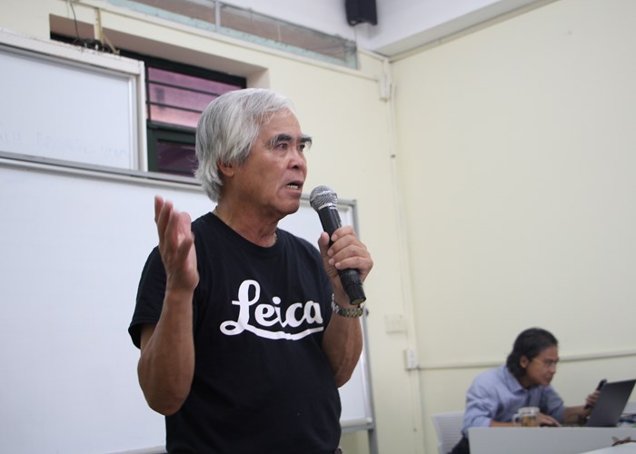 Nhà báo Nick Út “tiếp lửa” cho sinh viên báo chí - Anh 1