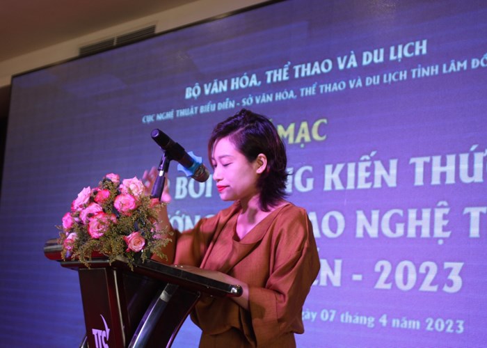 Bế mạc lớp bồi dưỡng kiến thức định hướng, chỉ đạo nghệ thuật, tổng đạo diễn năm 2023 - Anh 2